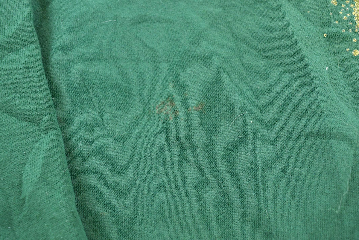 Vintage 1990s Clover St Pattys Day Irish Crewneck Sweatshirt Men's L