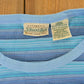 Vintage 1990s St Johns Bay Blue Striped T-Shirt Women's L
