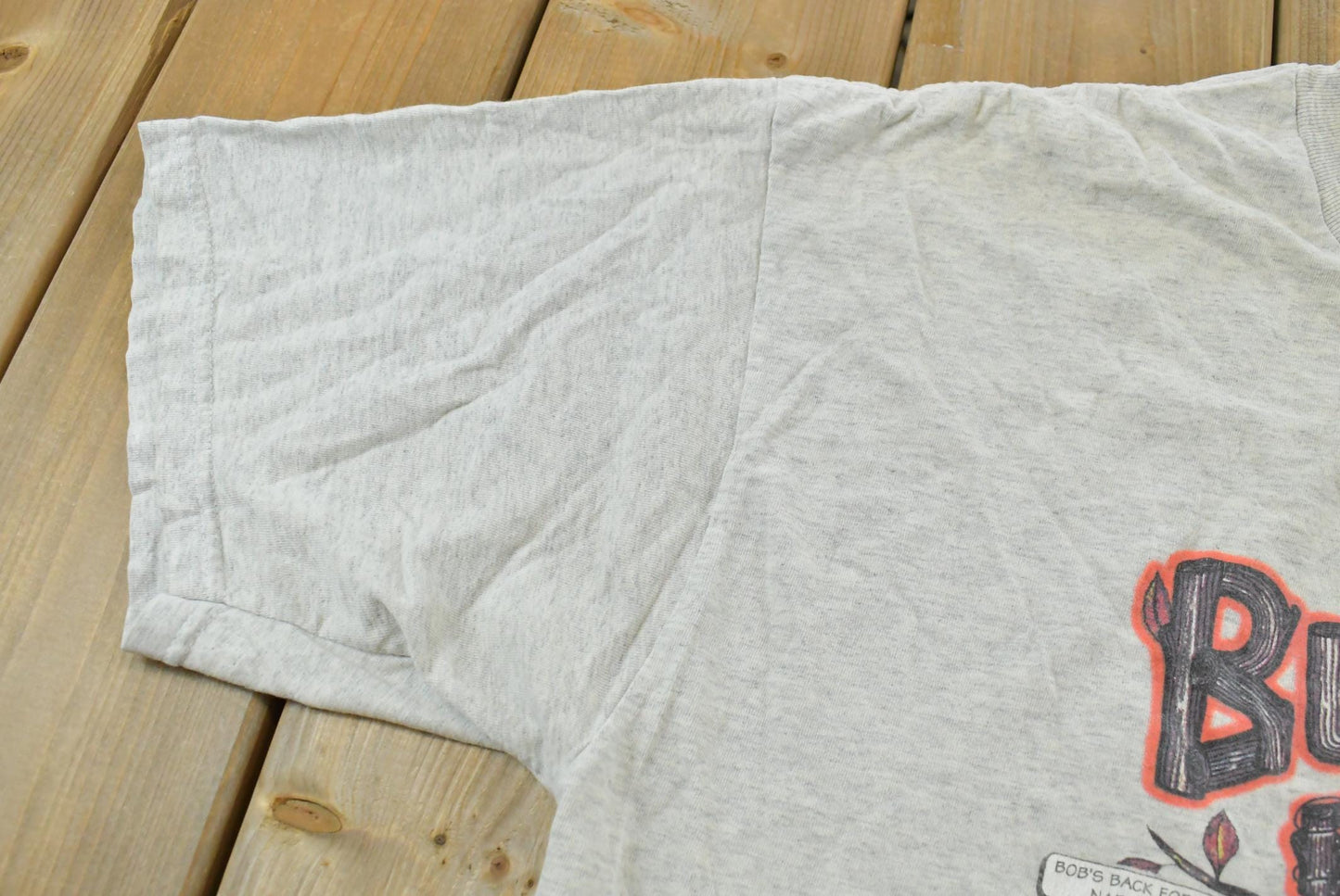 Vintage 1990s Buckskin Bob Parody Funny T-Shirt Men's XL