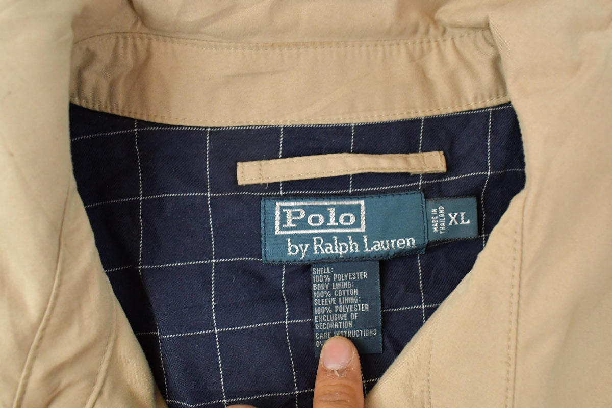 Vintage 1990s Polo Ralph Lauren Harrington Jacket Men's XL