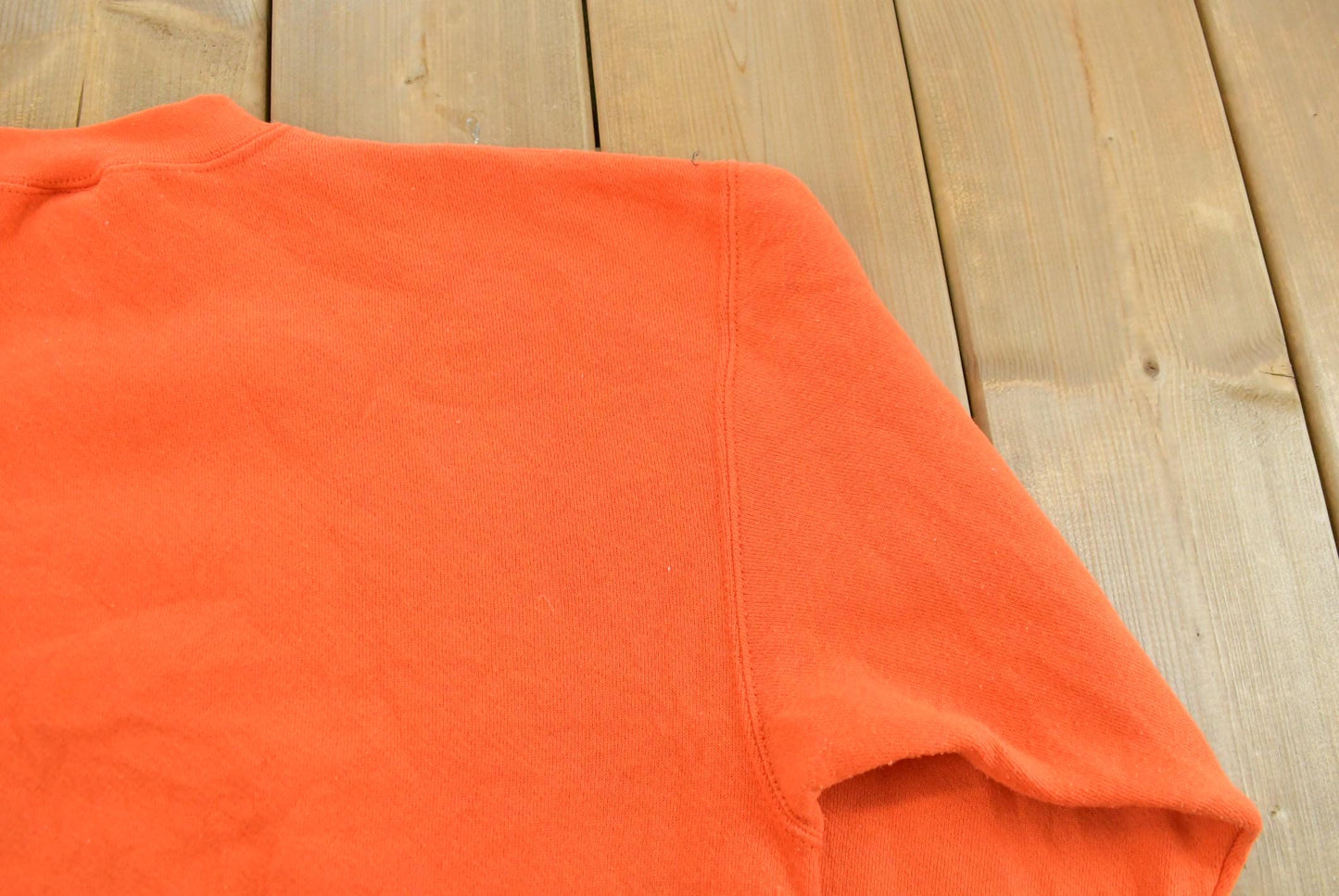 Vintage 1990s Tultex Superweight Blank Orange Crewneck Sweatshirt Men's M