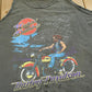 Vintage 1980s Kickin' Thunder Harley-Davidson Biker Tank Top Mens XL