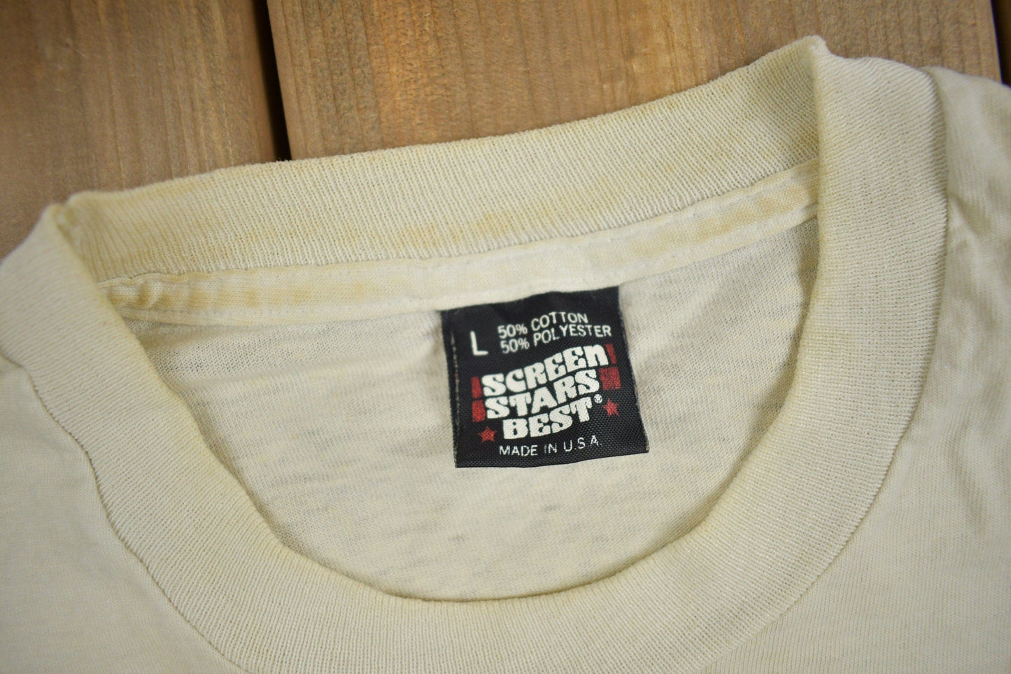 Vintage 1989 Detroit Pistons NBA World Champs Graphic T-Shirt Men's Large