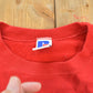 Vintage 1990s USA American Flag Souvenir Crewneck Sweatshirt Men's M