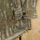 Vintage 1990s Deerskin Real Tree Camo Button Up Shirt Men's M