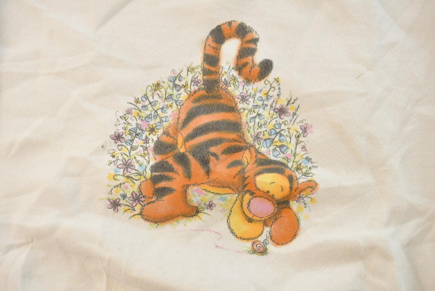 Vintage 1990s Tigger Winnie The Pooh Disney Crewneck Sweatshirt Men's Large