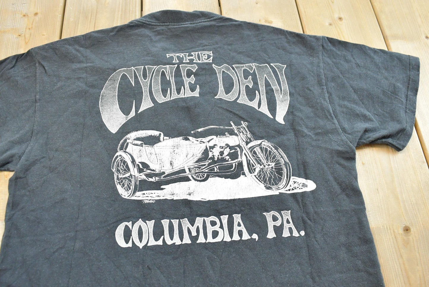 Vintage 1990s CMJ Sportswear PanHead Engine Mens M