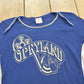 Vintage 1970s Opryland Nashville Souvenir Travel T Shirt Baby Tee Womens XS
