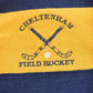 Vintage 1990s Cheltenham Field Hockey Striped Embroidered Rugby Polo Shirt Men's S