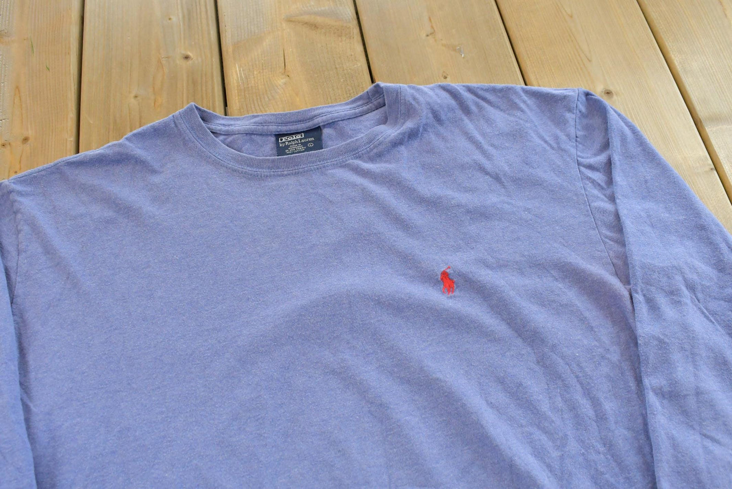 Vintage 1990s Polo Ralph Lauren Long Sleeve T-Shirt Men's L