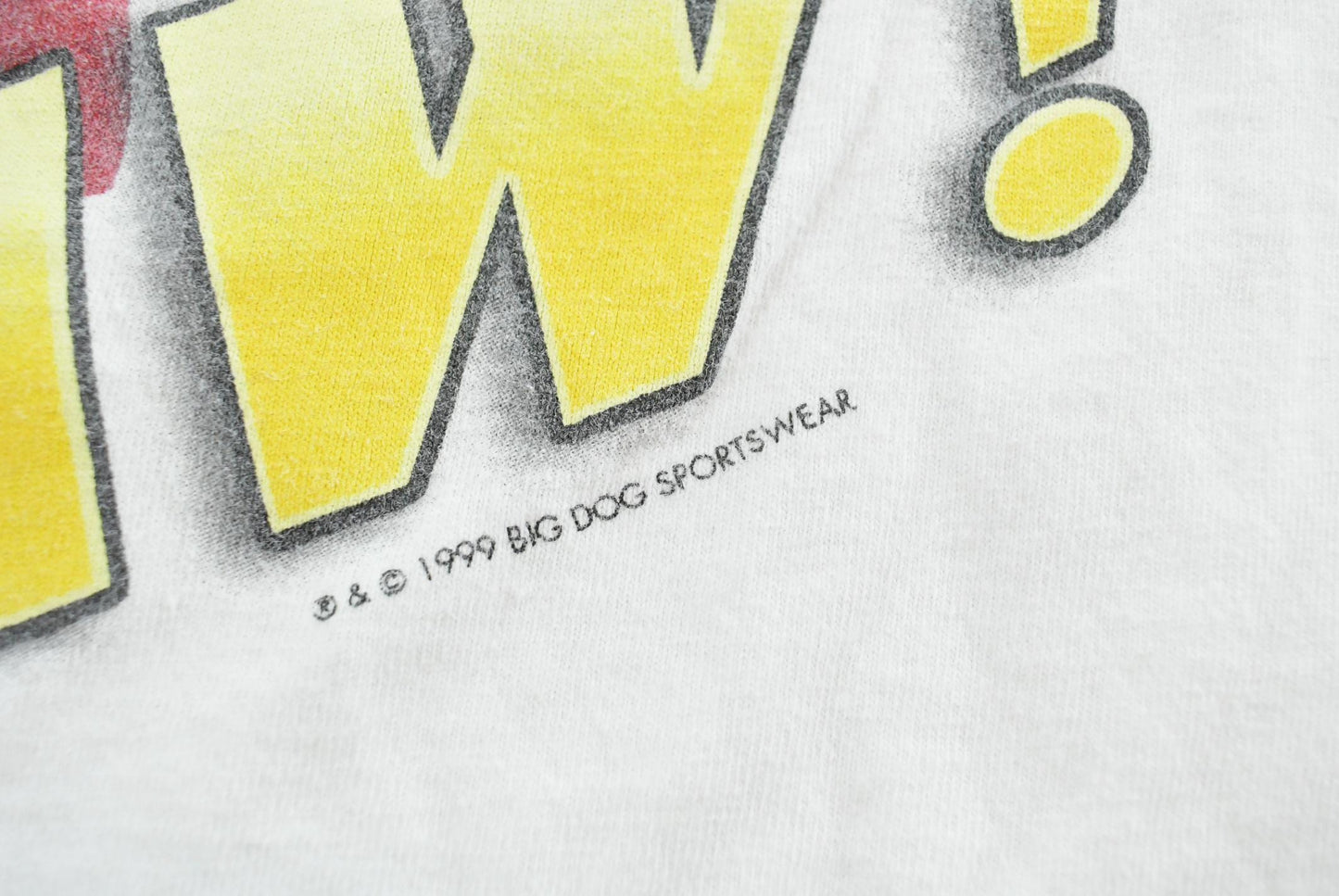 Vintage 1999 Big Dogs Talk to the Paw Funny Graphic T Shirt Mens 2XL