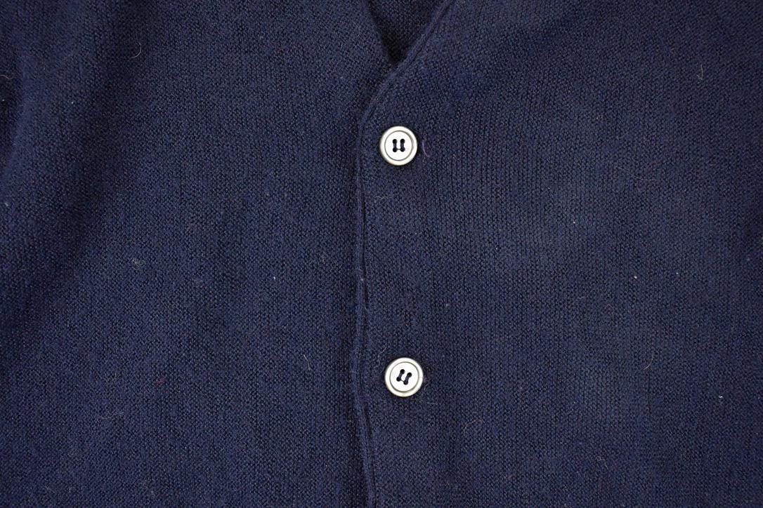 Vintage 1970s The Fox Sweater Knit Cardigan Men's M