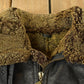 Vintage 1980s Genuine Shearling Leather Fur Jacket Men's Large