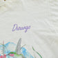 Vintage 1991 Habitat Durango Butterfly Garden Wraparound Graphic T-Shirt Men's M
