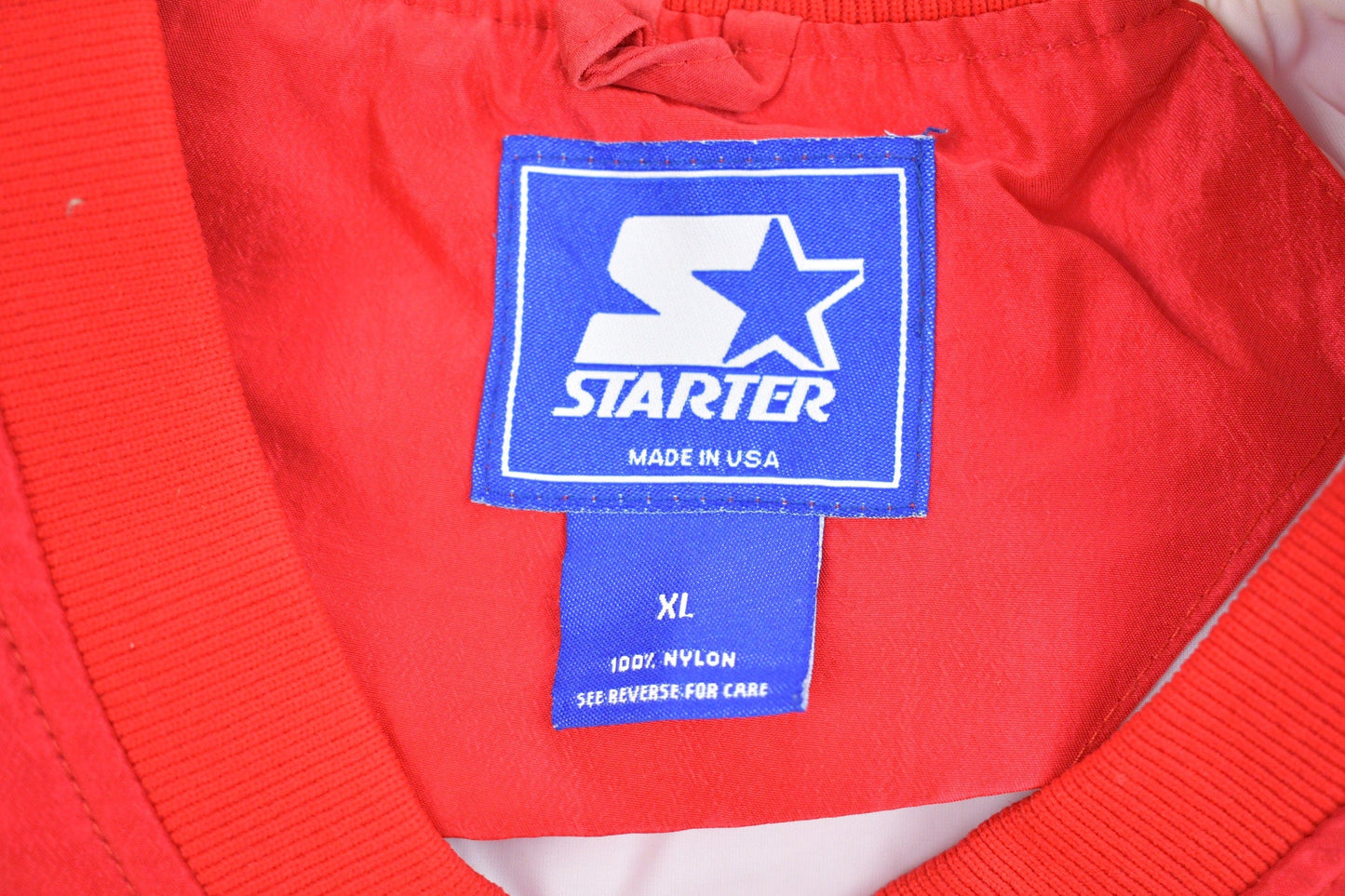 Vintage 1990s Starter Crewneck Windbreaker Men's 2XL