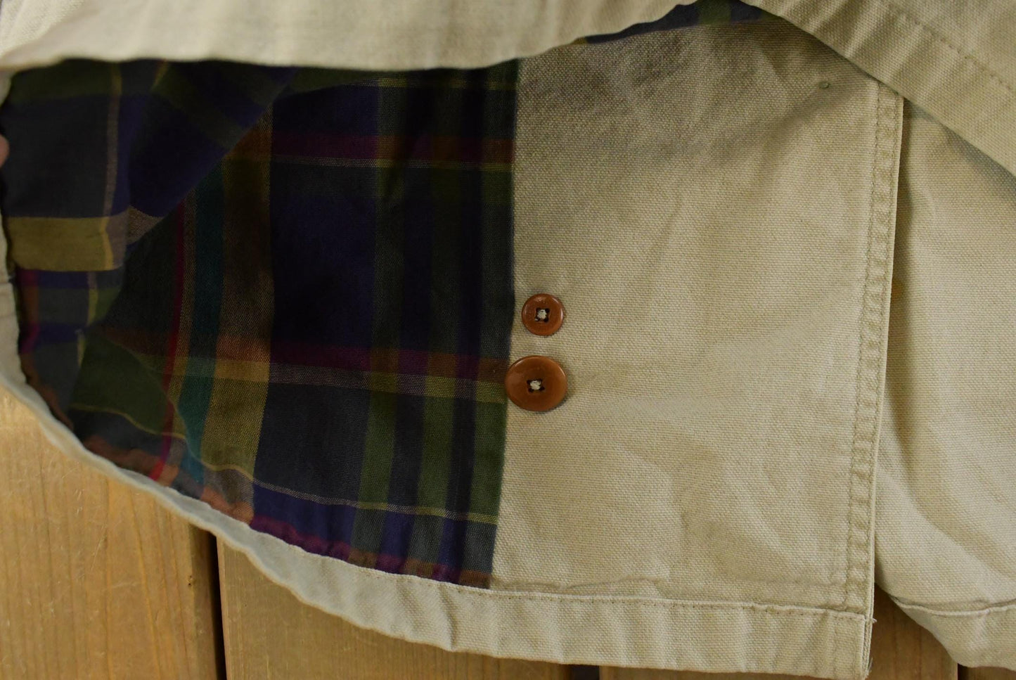 Vintage 1990s L.L. Bean Lined Barn Chore Jacket Men's L