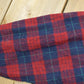 Vintage 1970s Pendleton Wool Flannel Board Shirt Men's M / Loop Collar True Vintage / 70s Robinson Dress Tartan / Made in USA