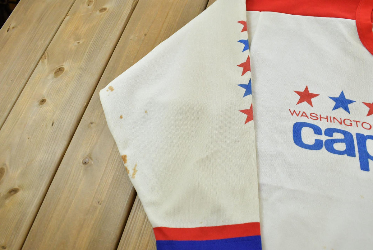 Vintage 1990s Washington Capitals CCM NHL Hockey Jersey Men's M