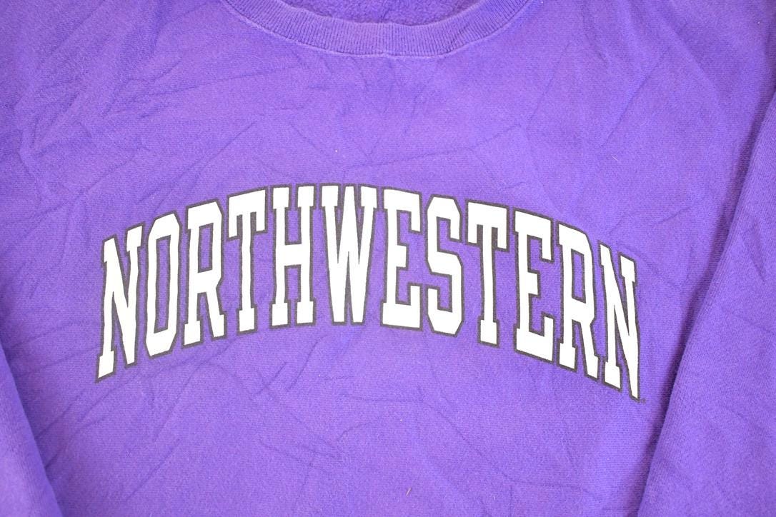 Vintage Y2K Northwestern University Champion Reverse Weave Sweatshirt Men's XXL