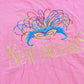 Vintage 2000s New Orleans Embroidered Souvenir T-Shirt Men's 2XL