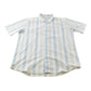 Vintage 1990s Career Club Striped Button Up Shirt Men's L