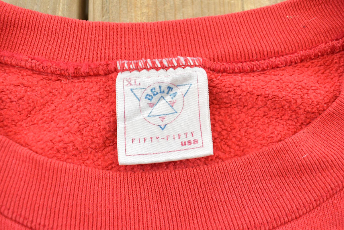 Vintage 1990s Ohio State University Buckeyes Collegiate Crewneck Sweatshirt Men's L