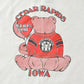 Vintage 1991 Cedar Rapids Iowa Teddy Bear Crewneck Sweatshirt Mens Medium