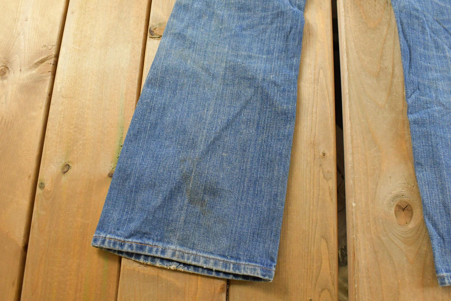 Vintage 1970s Wrangler Denim Blue Jeans Men's 29 x 27.5