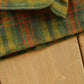 Vintage 1970s Sir Pendleton Wool Flannel Board Shirt Men's M / Loop Collar True Vintage / 70s Plaid Tartan / Made in USA