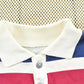 Vintage 1990s Enuf Internationale Striped Rugby Polo Collared Long Sleeve T-Shirt Men's XL