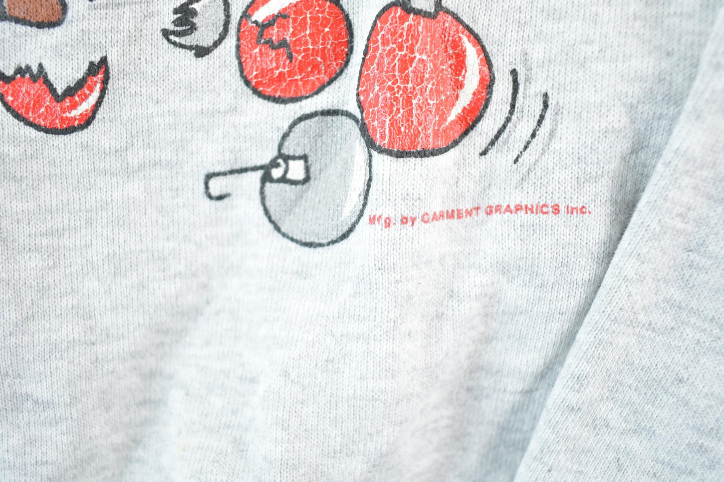 Vintage 1990s Taz Bah Humbug Looney Tunes Crewneck Mens XL