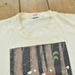 Vintage 1987 The Far Side Early Vegetarians Funny Parody Comic T-Shirt Men's L