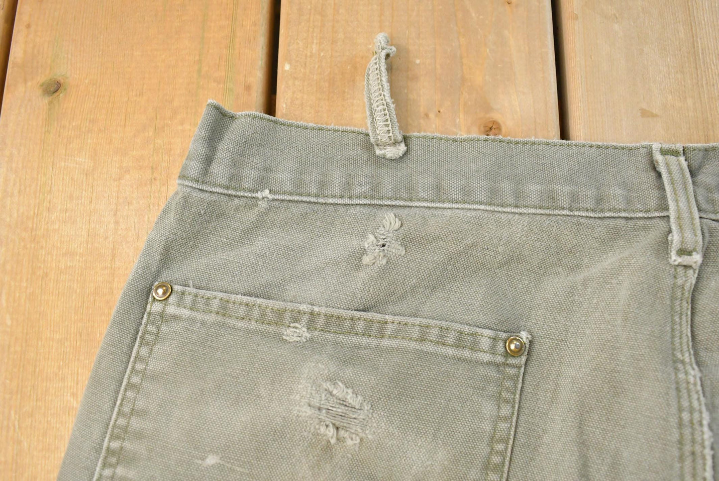 Vintage 2000s Thrashed Carhartt Carpenter Pants Men's 35 x 31