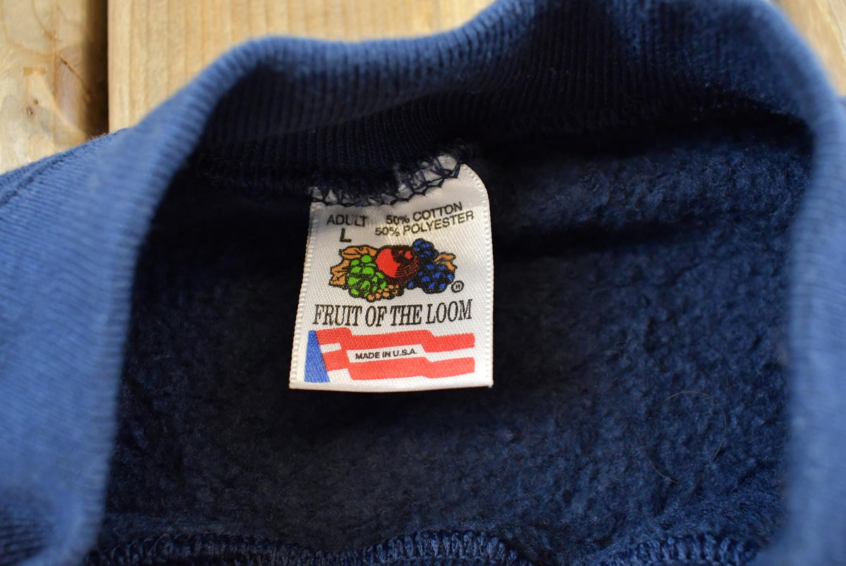 Vintage 1990s Clarinda Embroidered Sunflower Souvenir Crewneck Sweatshirt Men's M