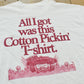 Vintage 1990s Cotton Bowl NCAA Football Souvenir T-Shirt Men's L