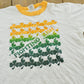 Vintage 1980s Notre Dame Fighting Irish Clover Collegiate Ringer T-Shirt Men's S