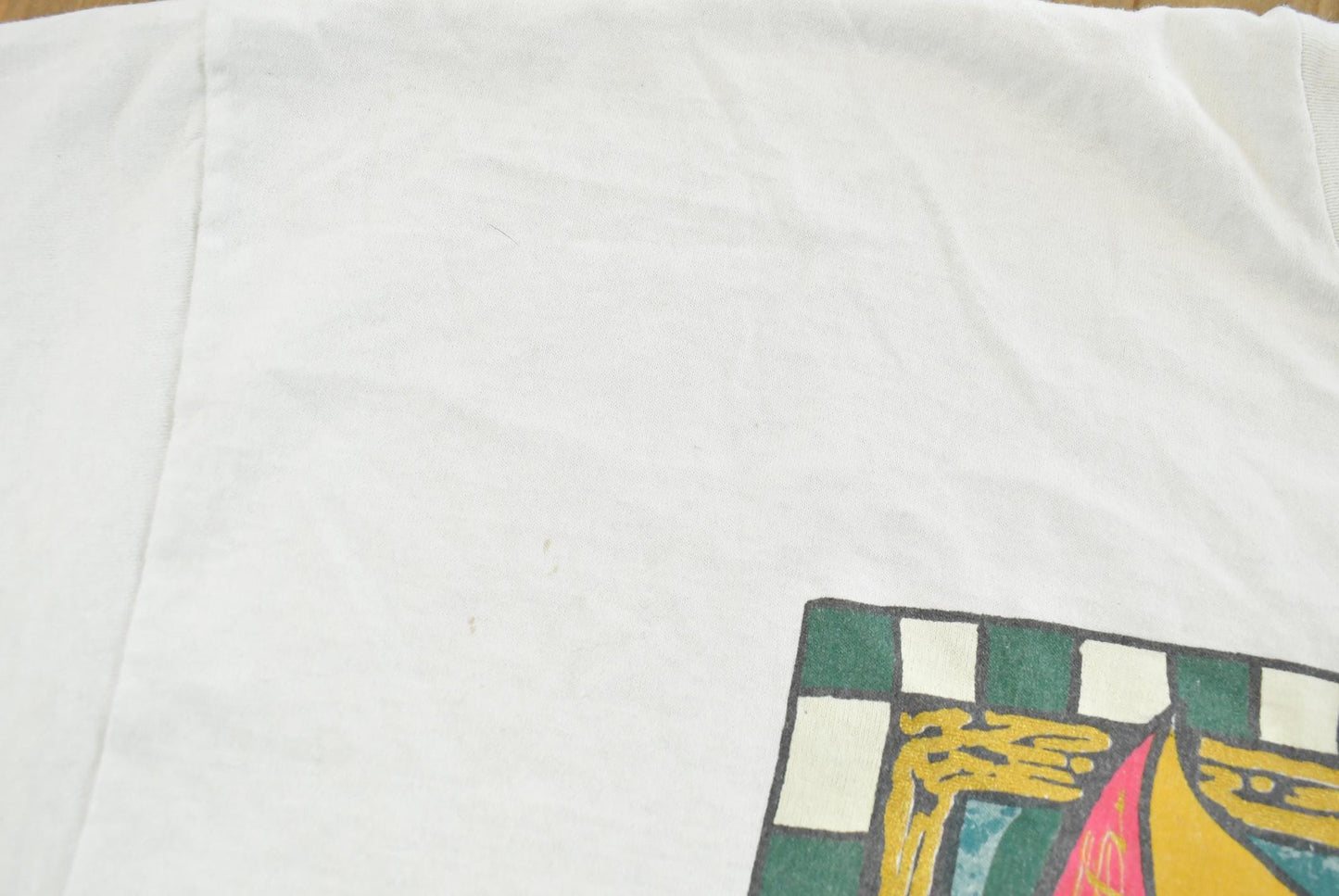 Vintage 1990s Hanes Heavyweight Art T-Shirt Mens 3XL