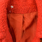 Vintage 1980s Shaggy Button Up Blouson Jacket Women's M