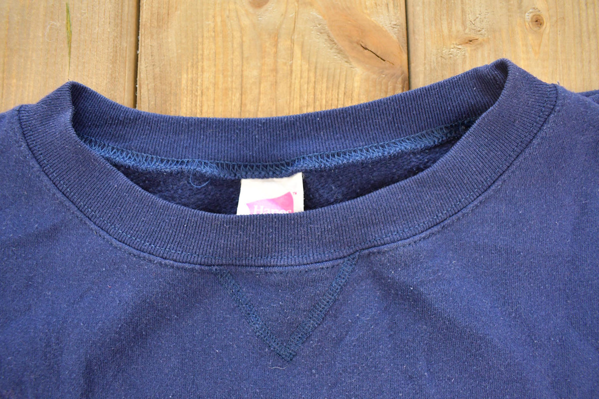 Vintage 1990s The Bug Lighthouse Graphic Travel Crewneck Sweatshirt Women's XL