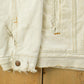 Vintage 1980s Levi's Distressed Sherpa Lined Denim Jean Jacket Men's M