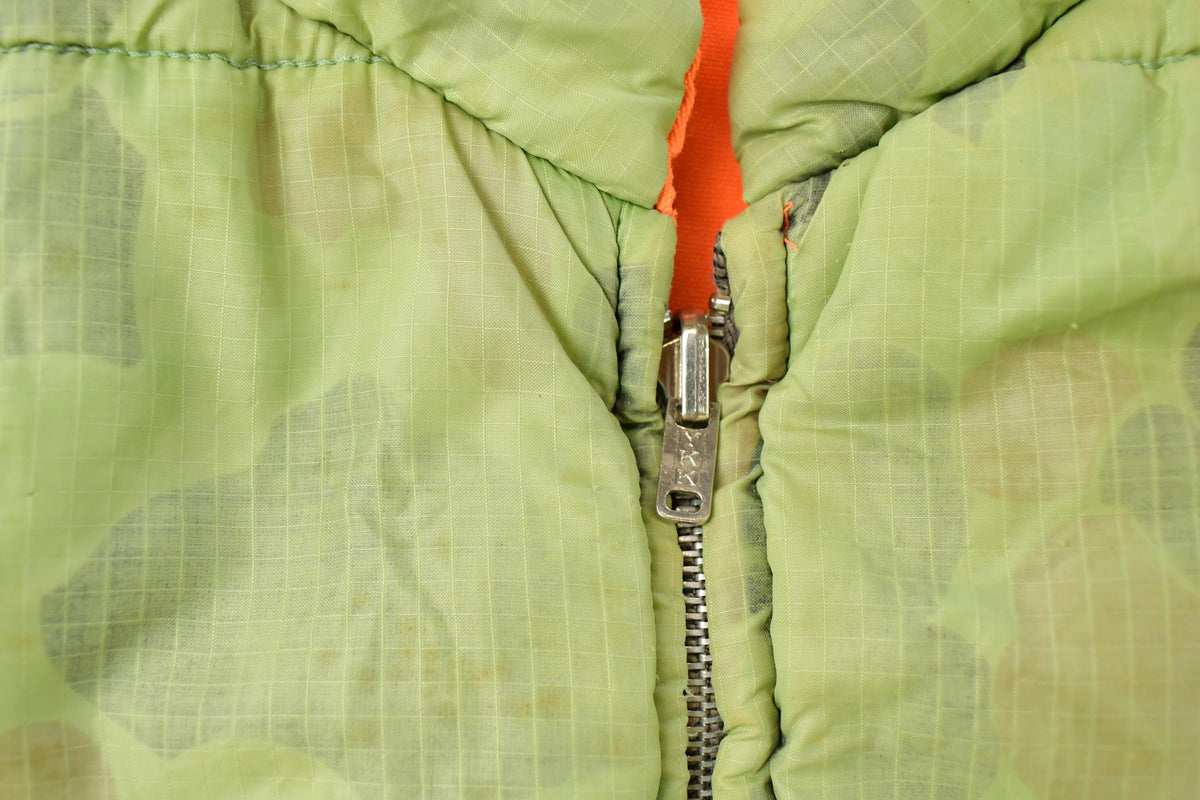 Vintage 1980s Tree Camo Reversible Hunting Jacket Men's L