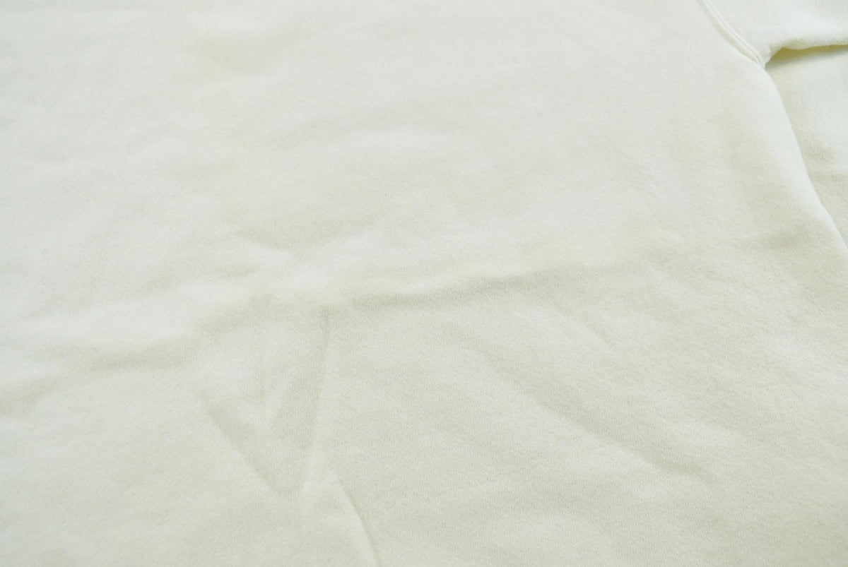 Vintage 1990s Nutmeg Mills Blank White Crewneck Sweatshirt Men's XL