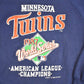 Vintage 1987 Minnesota Twins World Series Champs Crewneck Sweatshirt Men's M