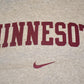Vintage Y2K Minnesota Nike Middle Swoosh Hoodie Sweatshirt Men's XXL