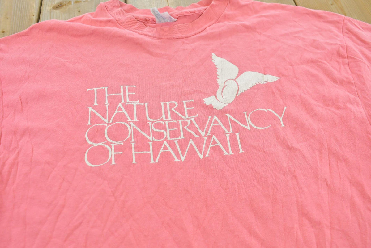 Vintage 1990s Nature Conservancy of Hawaii Souvenir T-Shirt Men's L