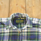 Vintage 1990s Hazel Creek Plaid Flannel Button Up Shirt Women's L