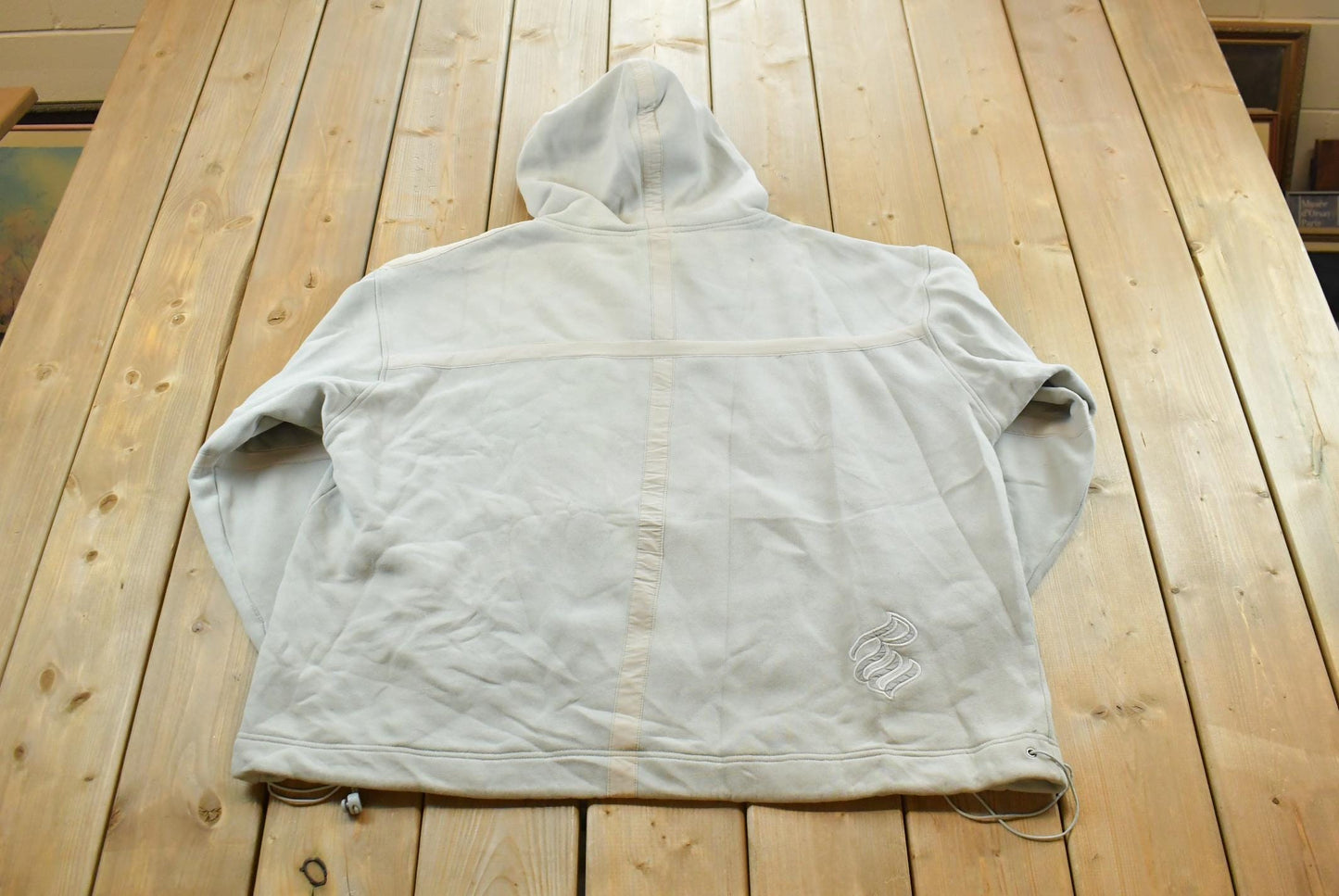 Vintage Y2K Rocawear Quarter Zip Hoodie Sweatshirt Men's 3XL / 00s Outerwear / 2000s Streetwear / NYC / Hip Hop / Rap