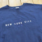 Vintage 1990s New York City Embroidered Souvenir Crewneck Sweatshirt Mens 2XL