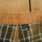 Vintage 2000s Carhartt Flannel Lined Canvas Work Pants Men's 37 x 28.5