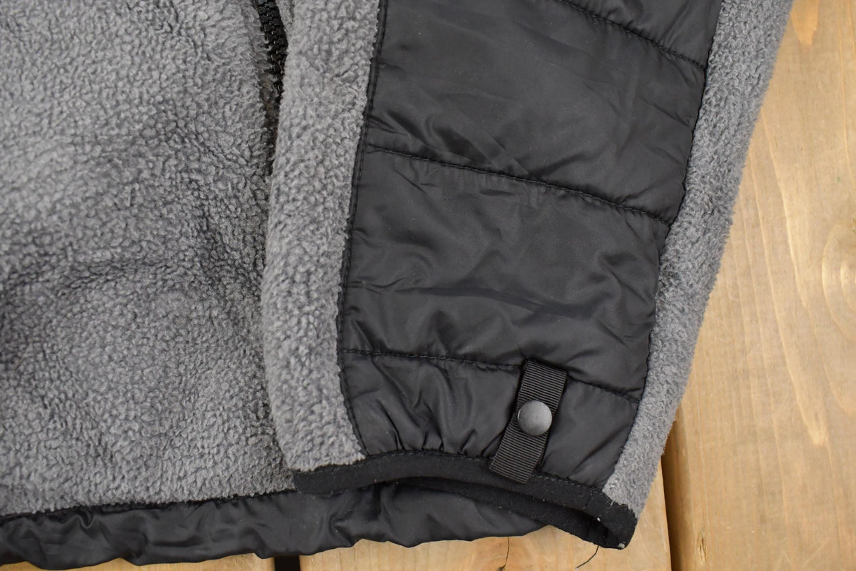 Vintage 1990s The North Face 550 Down Denali Puffer Fleece Sweater Jacket Men's XL
